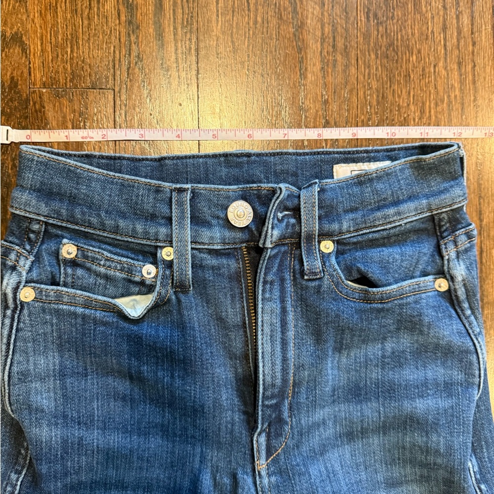 Ayr The Super High-Rise Straight Leg Women’s Jeans - Dark Blue size 25 - Picture 6 of 8